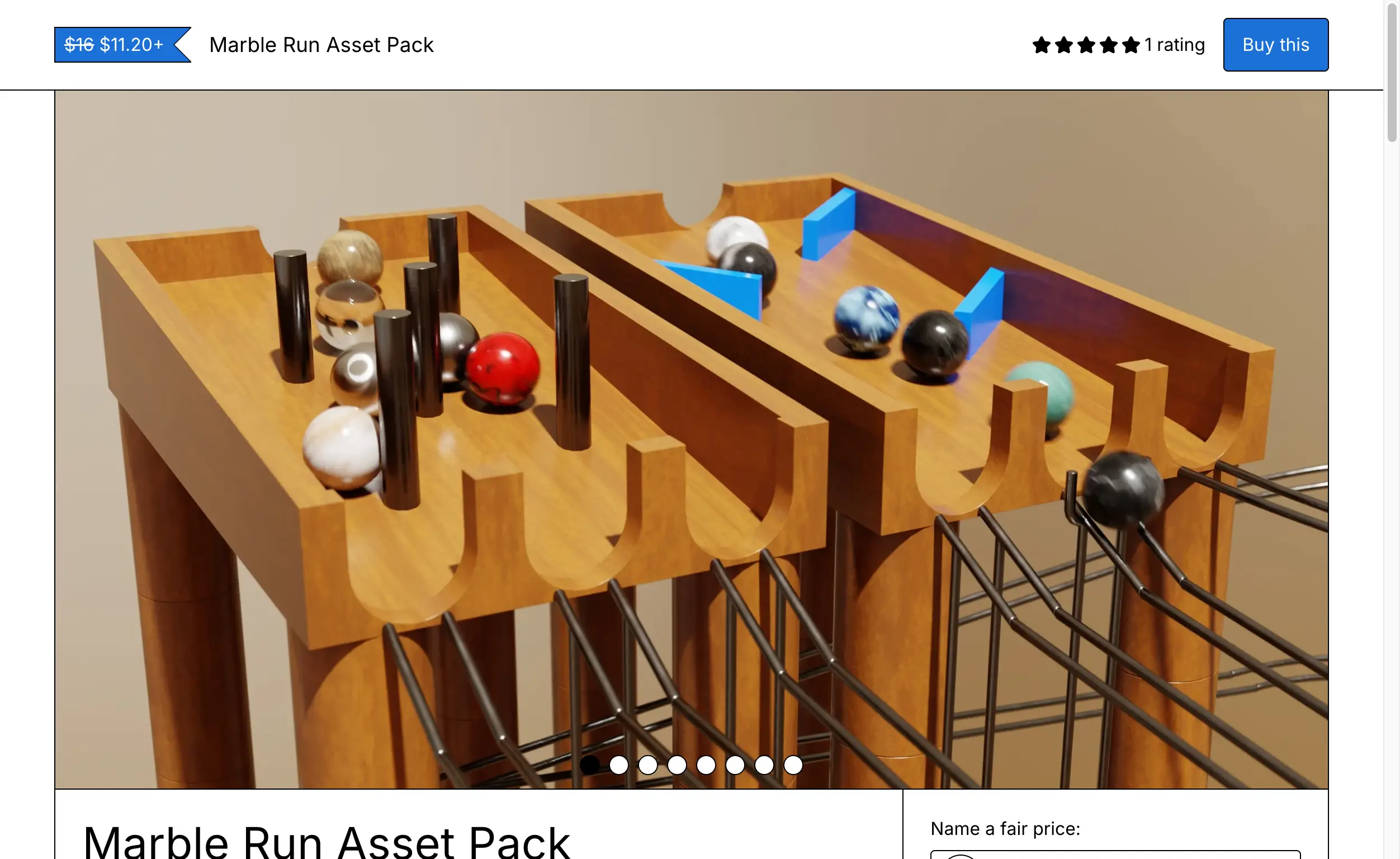 Blender Marble Run Kit V4.1.9 - Asset Preset for Creating Marble Track Scenes