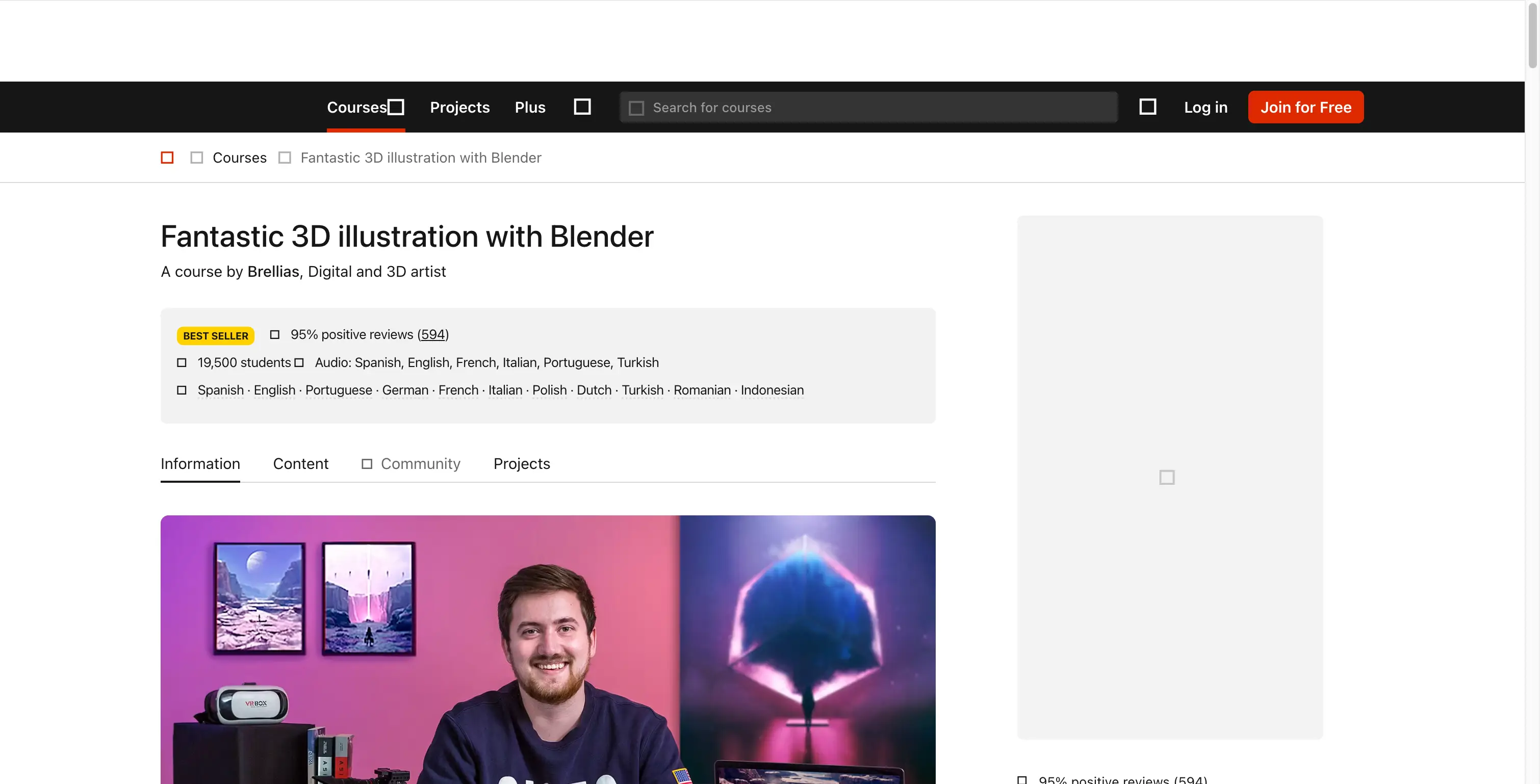 Online Course Fantastic 3D Illustration With Blender Brellias Domestika