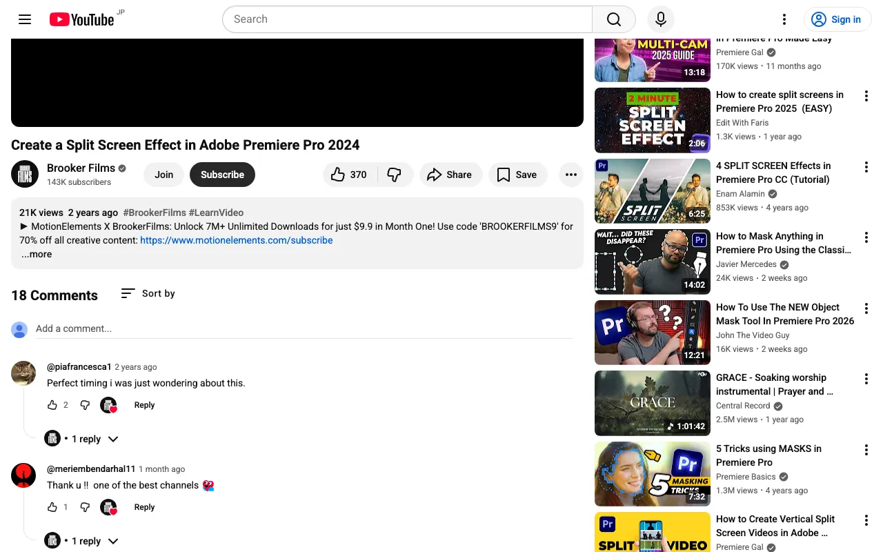 AE + Premiere/PR Script - 500+ Image Video Split Screen In/Out Animation Presets
