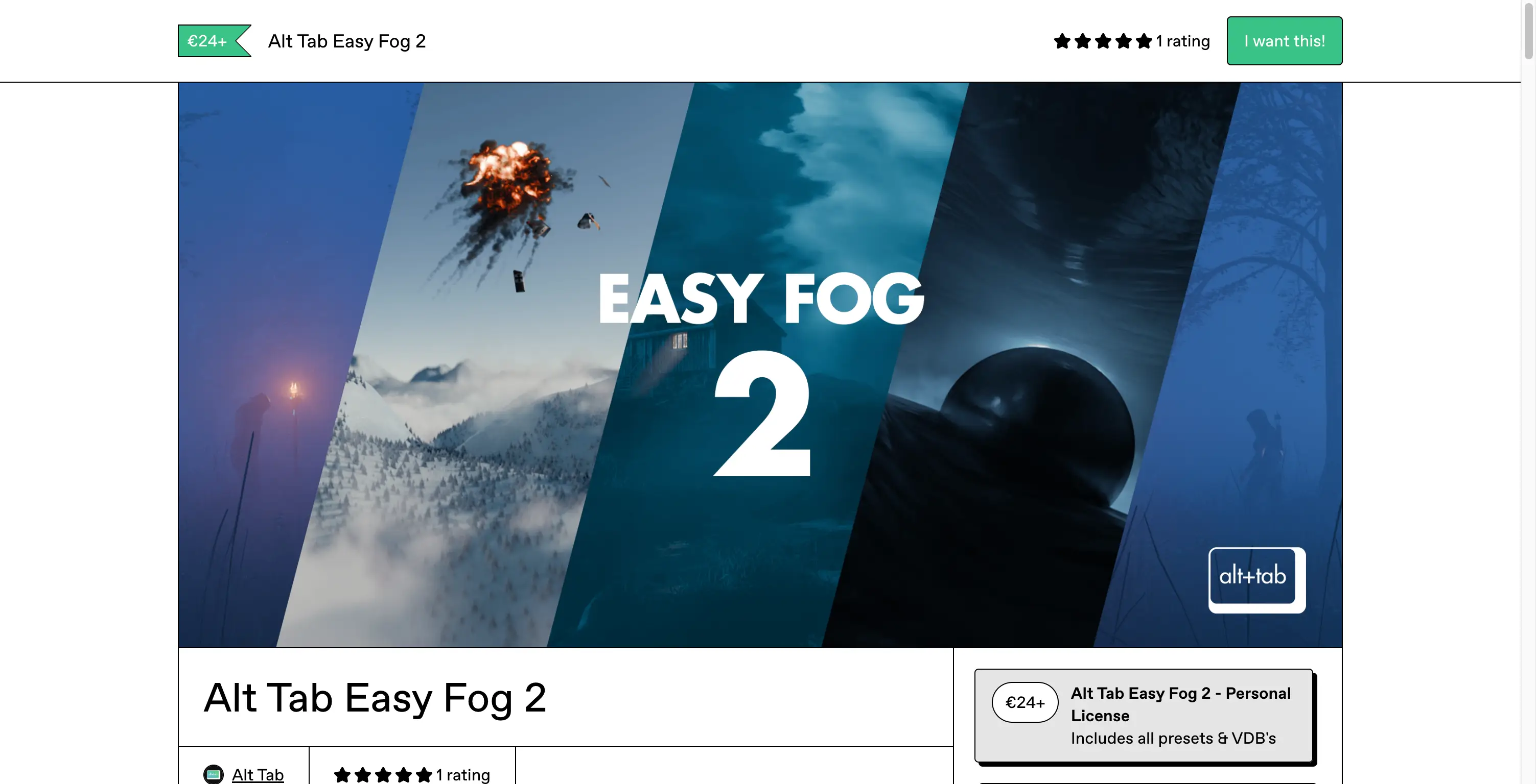 Alt Tab Easy Fog