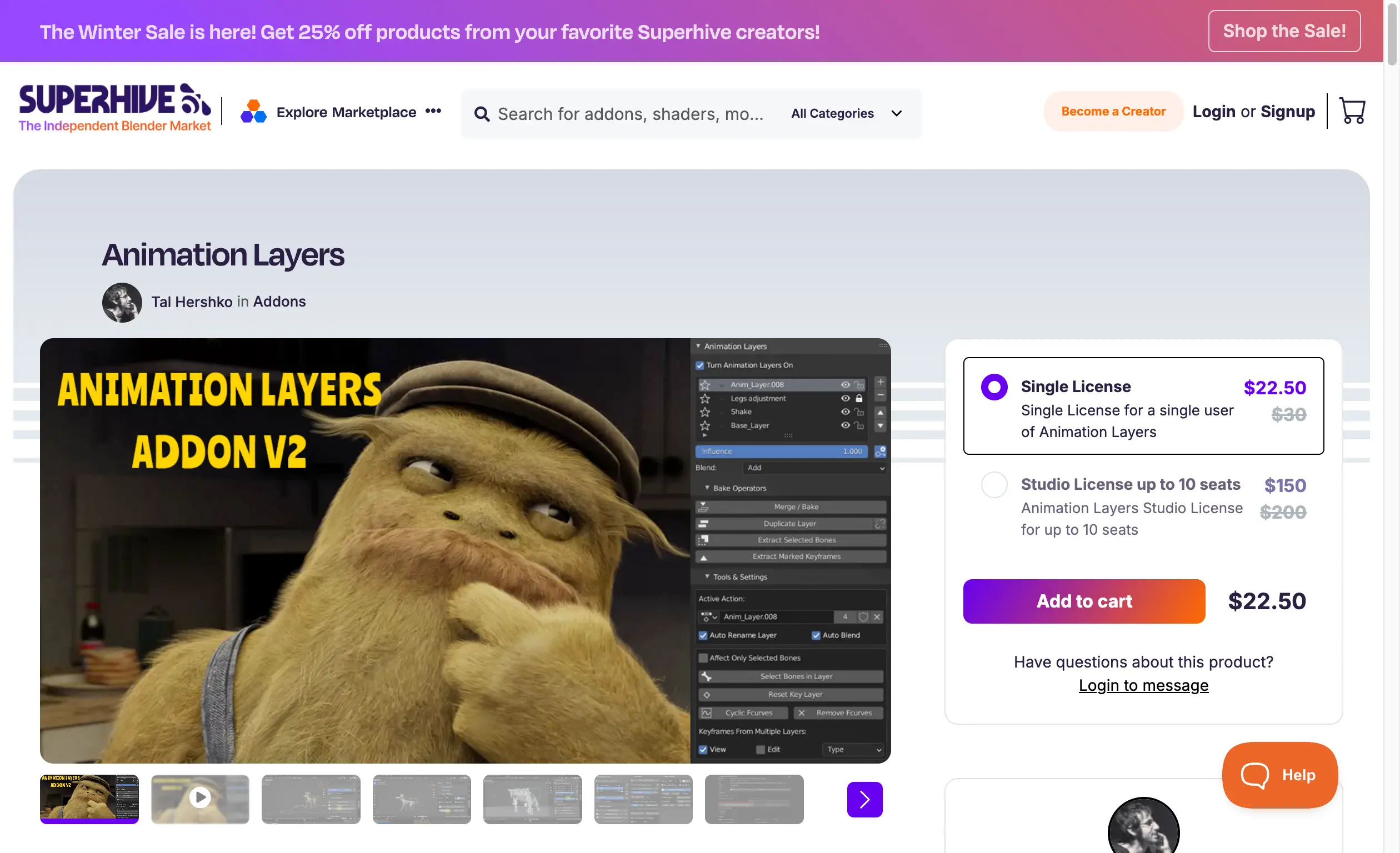 Animation Layers for Blender