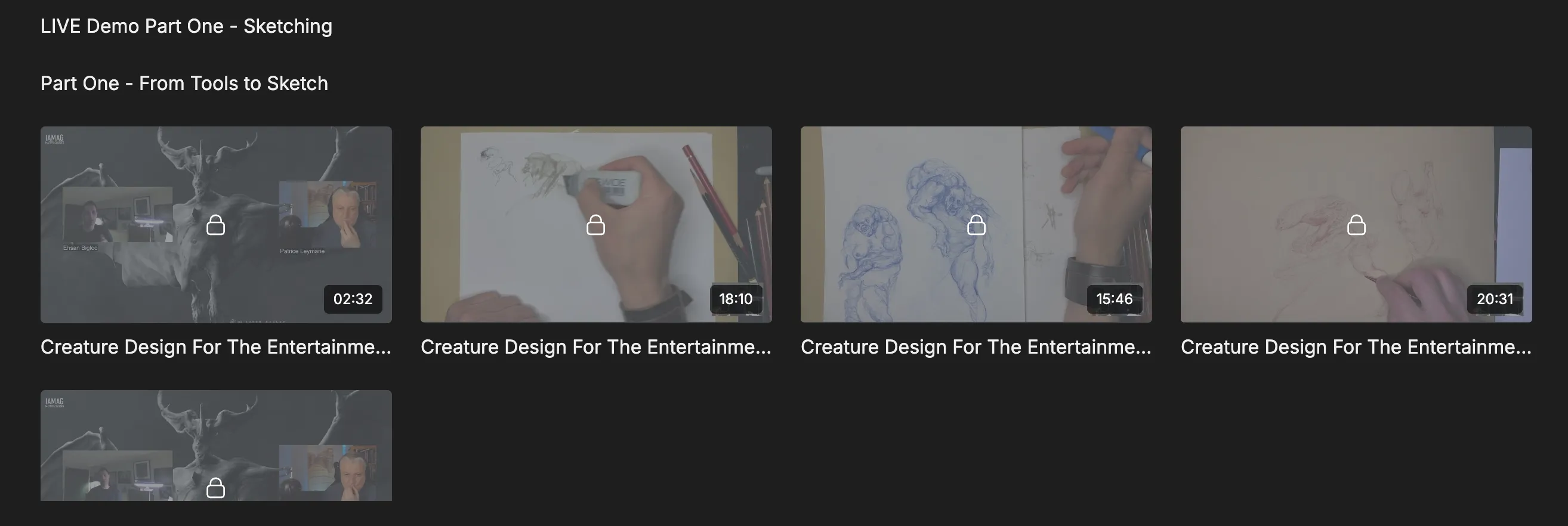 Creature Design with Ehsan Bigloo - IAMAG Tutorial