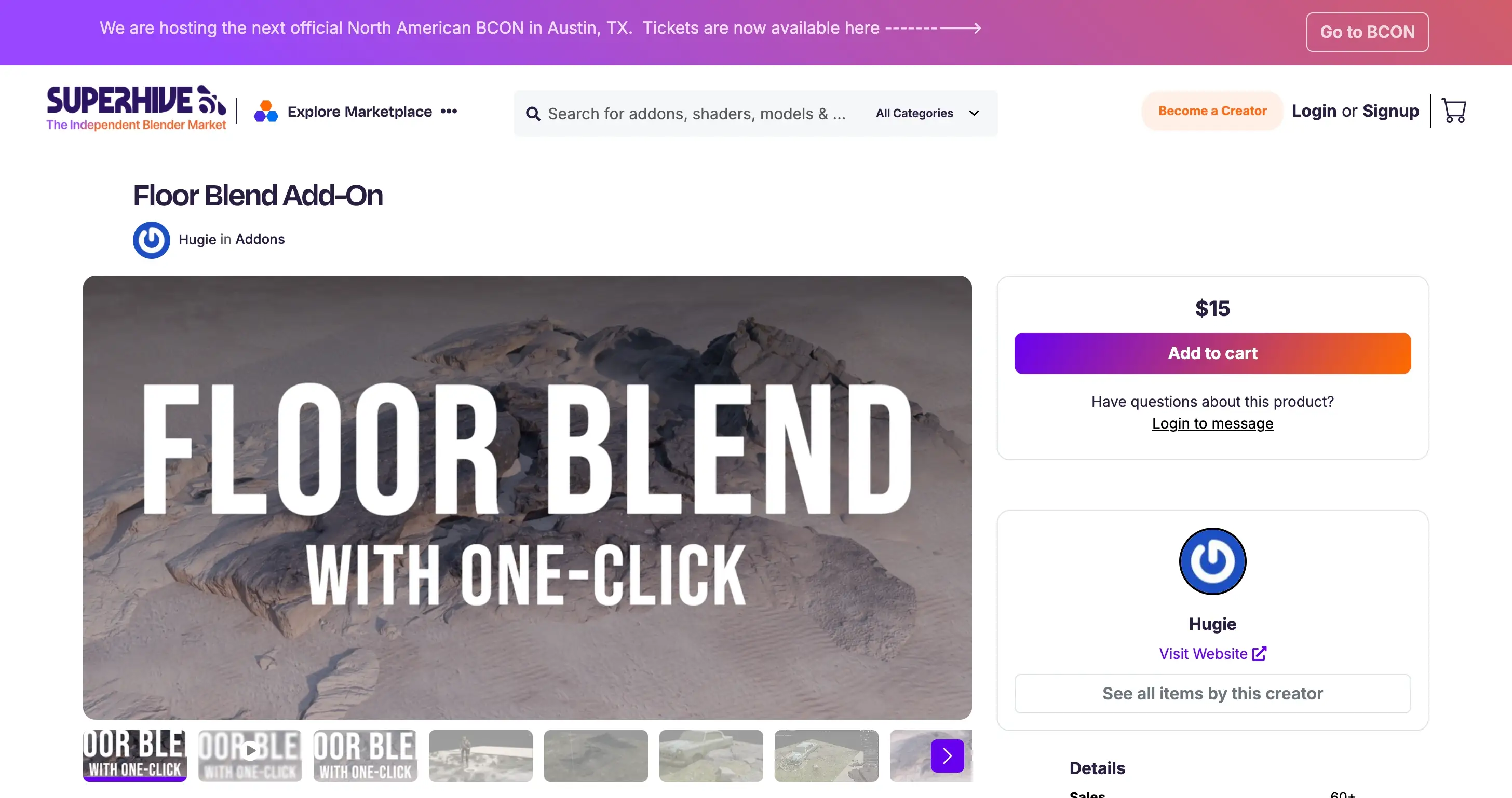 Blender Floor Texture Blending Plugin