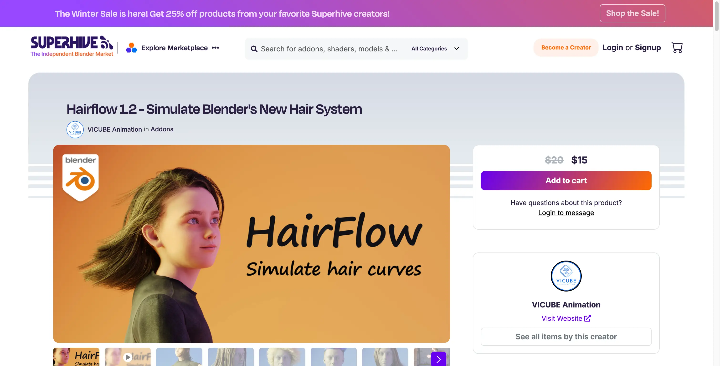 Hairflow Plugin