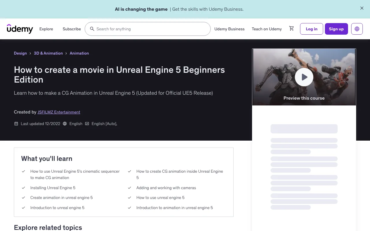 How to Create a Movie in Unreal Engine 5 Beginners Edition