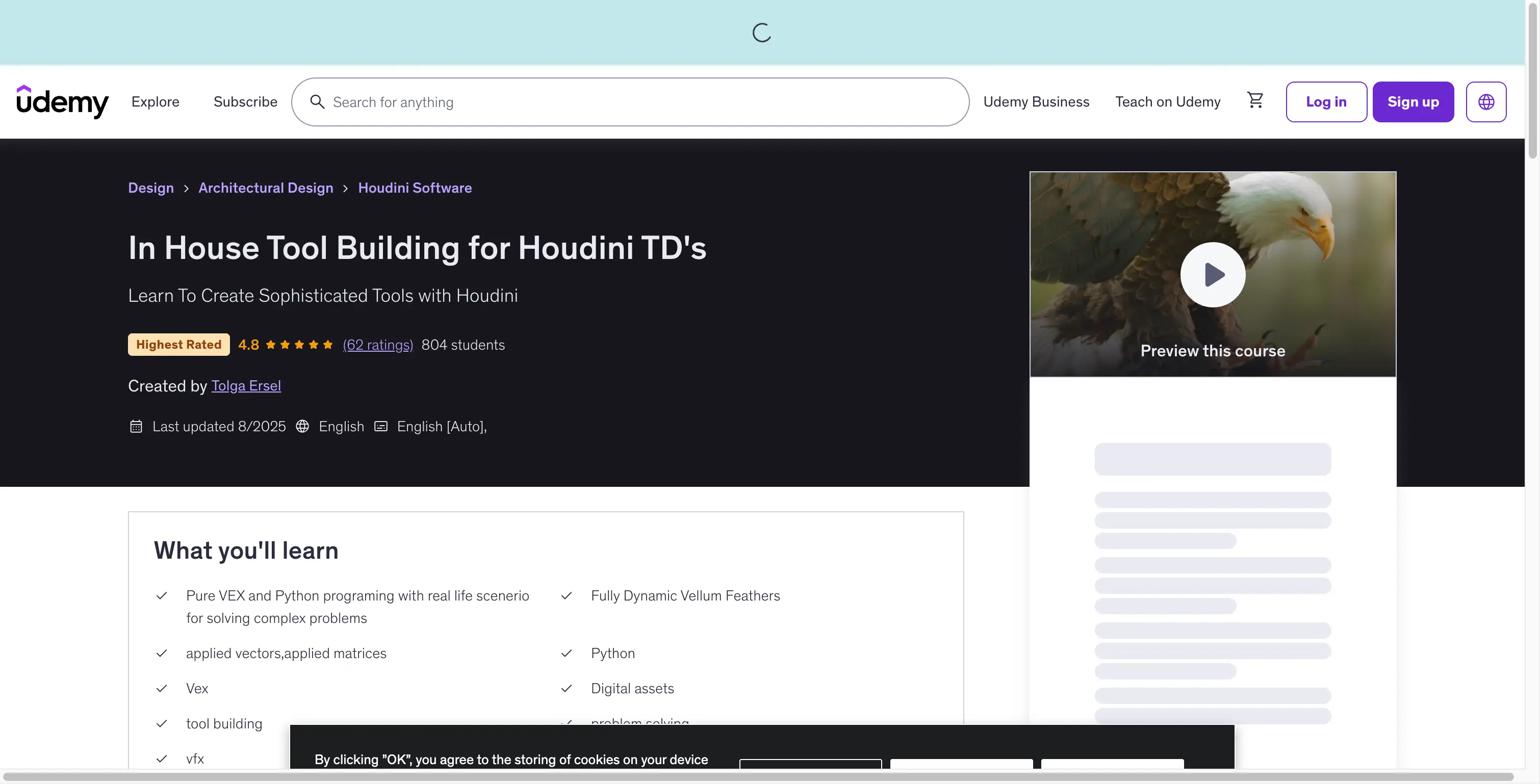 In House Tool Building for Houdini TDs - Complete Course Hero