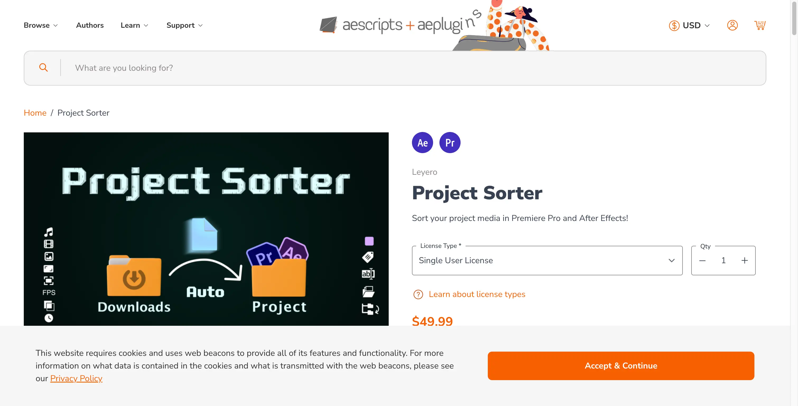 Project Sorter