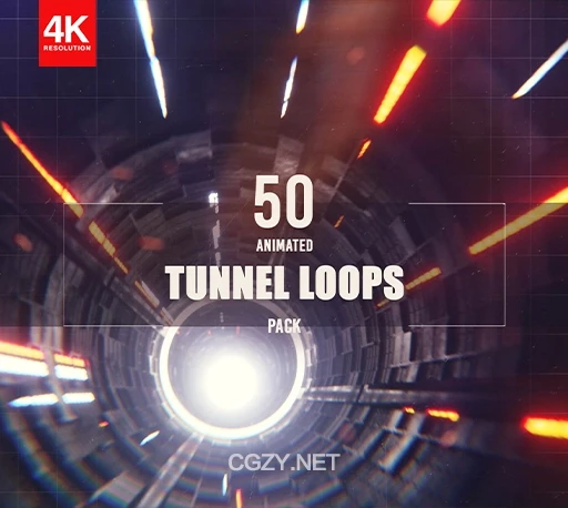 Sci-Fi Tunnel Loop Preview 1