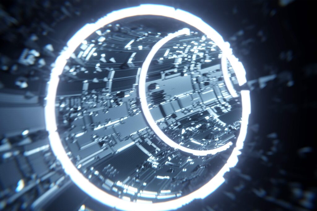 Sci-Fi Tunnel Loop Preview 4