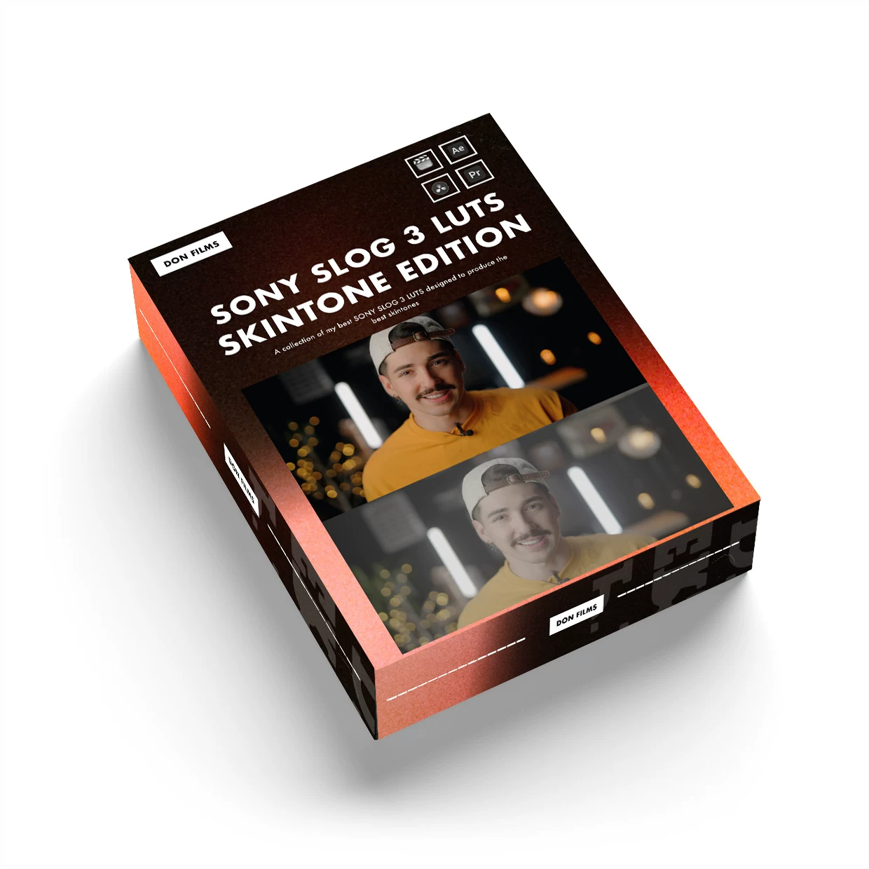 SONY SLOG 3 LUTS Skintone Edition Hero - 21 Cinematic LUTs for S-Log3 Footage