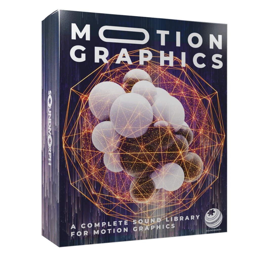 SoundMorph Motion Graphics - Professional sound library for motion design and visual effects