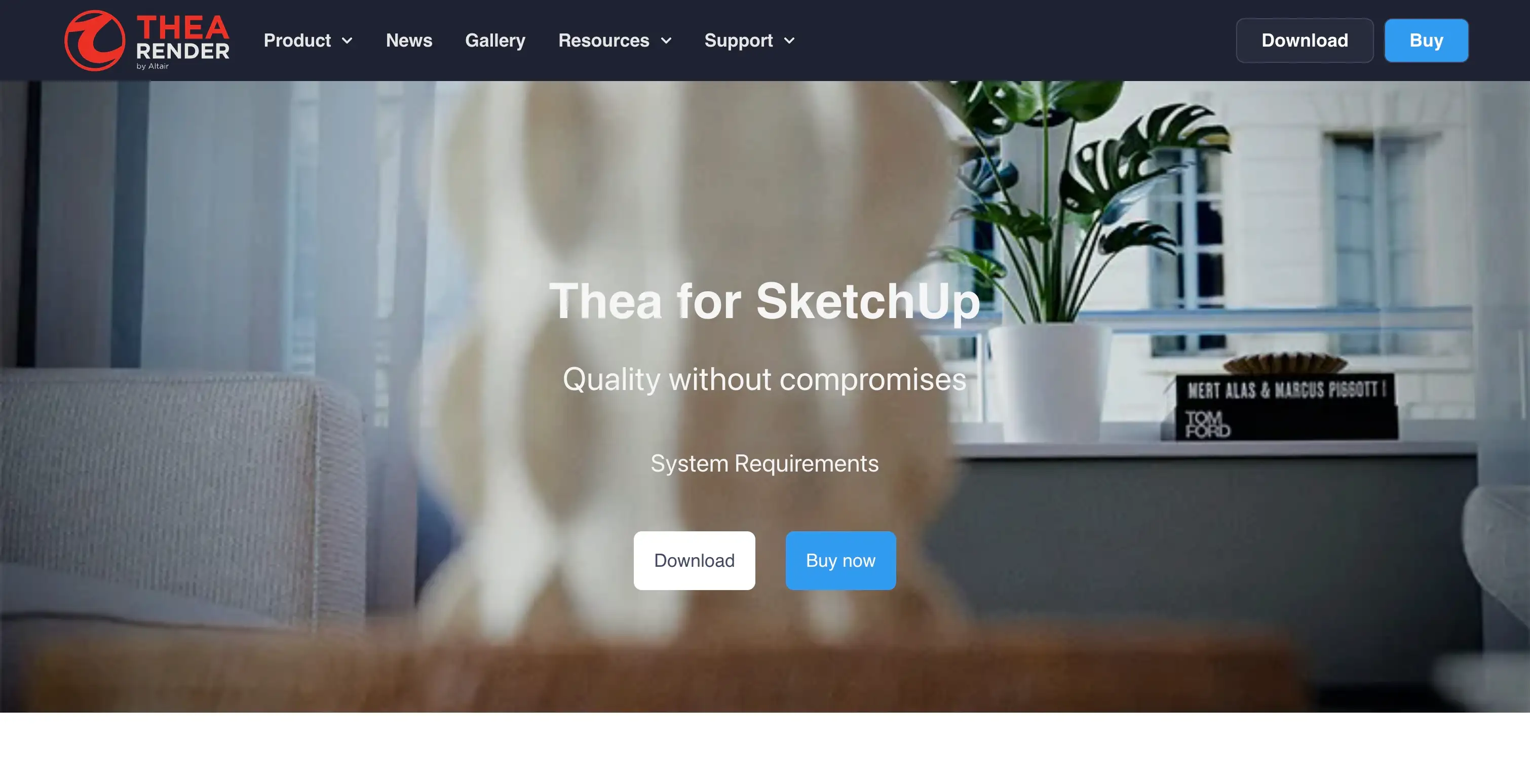 Thea Render v2 SketchUp